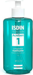 Isdin Acniben 1 Facial Cleansing Gel for Men for Oil Control 400ml Isdin Acniben 1 Facial Cleansing Gel for Men for Oil Control 400ml