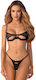 Obsessive Rolleya 2-Piece Lingerie Set Black Ob9657