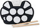 Mikamax Ηλεκτρονικά Ντράμς Roll-up Drum Kit