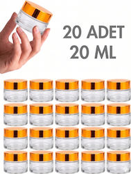 SteweHome Flacoane de Călătorie Aurii 6 buc SteweHome Flacoane de Călătorie Aurii 6 buc