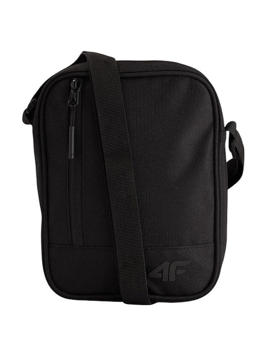 4F Men's Shoulder / Crossbody Bag Black