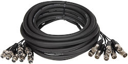 Soundsation Cable XLR Male - XLR Female Black 10m