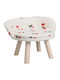 White Dog Sofa Bed 36x36cm