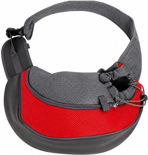 Denik Pets Μάρσιπος για Μεταφορά Σκύλου / Γάτας Κόκκινος Μ40xΠ25εκ.