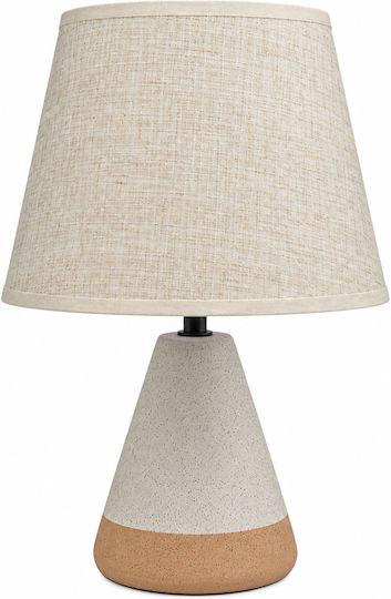 Ankor Ceramic Table Lamp with Beige Shade