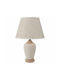 Ankor Ceramic Table Lamp with Beige Shade