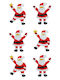 Αυτοκολλητα Bsb Creative Christmas 3d Santa Claus 1 Φύλλο