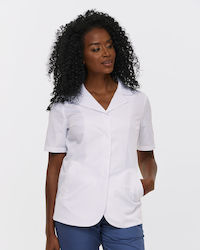 Ayo Women's Medical Jacket White