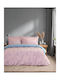 Nima Elisa Σετ Σεντόνια Υπέρδιπλα 240x260εκ. Pink-blue (4τμχ)
