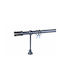 Rodeco Galerie Metalică Simplă Ø25 mm 120 cm Crom Mat