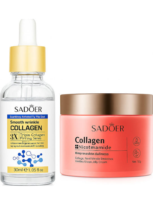 Triple Collagen Hautpflege-Set für Feuchtigkeit und Festigung