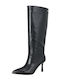 Brigen Schwarze Damenlederstiefel