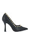 High Heel Pumps Black Gold