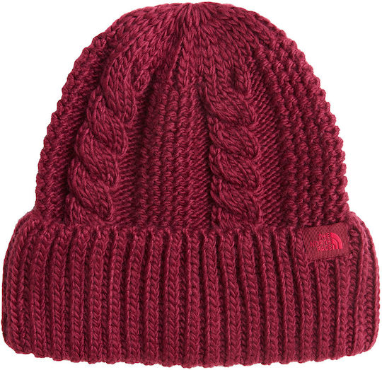 Oh Mega Beanie Women's Knit Beanie in Burgundy