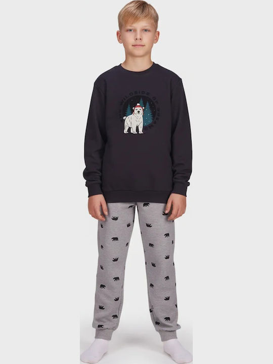 Dreams by Joyce Kids' Pajamas Black The Wildside Of Dreams