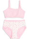 Cotonella Set Kinder Bustiers Hellrosa