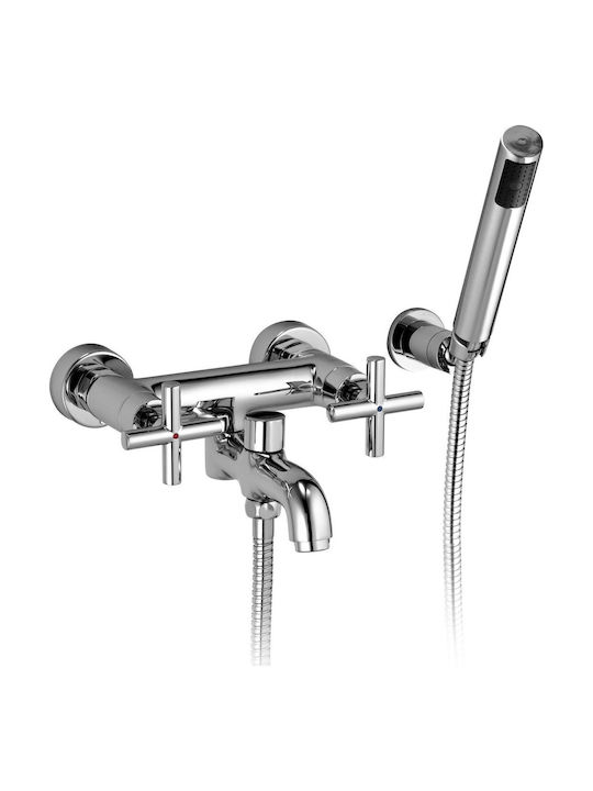 Omnires C304cr Baterie Monocomandă pentru Cadă, Termostatică, Set Complet