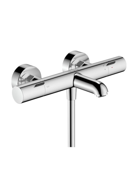 Hansgrohe Ecostat Thermostatische Badewannenarm...