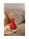 SteweHome Vază Decorativă Roșie