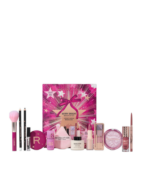 Revolution Beauty Σετ Μακιγιάζ για Πρόσωπο, Μάτια & Χείλη 13τμχ