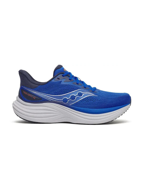 Saucony Triumph 24 Herren-Laufschuhe Lapis Silver