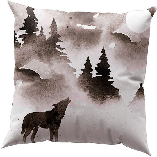 Palamaiki Față de Pernă Decorativă As177 Albă 43x43cm