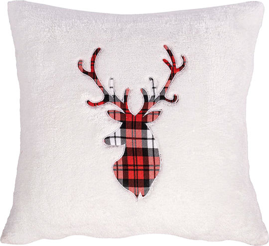 Palamaiki White Christmas Decorative Pillowcase 45x45 cm