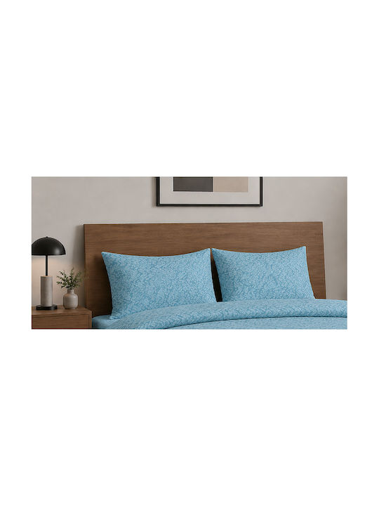 Lumora Lahour Pillowcase Set Blue 52x72 cm