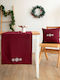 Palamaiki Christmas Tablecloth Runner Snowflakes 140x45cm