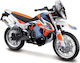 KTM 790 Adventure R Rally Motorcycle 1/18 Bburago