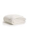 L-c Calinou Fleece Blanket Set for Double Bed 220x240 cm Natural