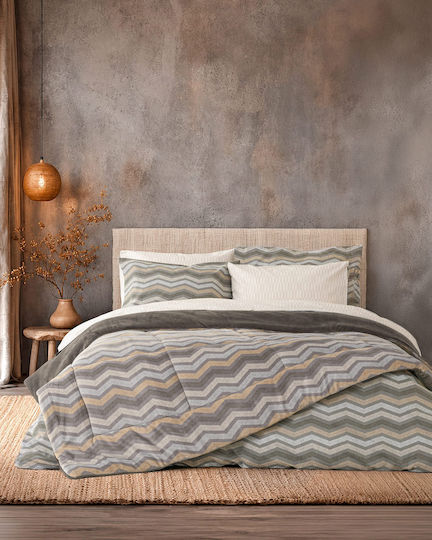 Nima Sherpa Comforter Set Semi-Double 180x240cm Tempo Tempo 200 GSM