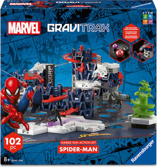 Παιχνίδι Κατασκευών Gravitrax Action Set Spider-man
