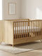 Casababy Beige Crib with Mattress