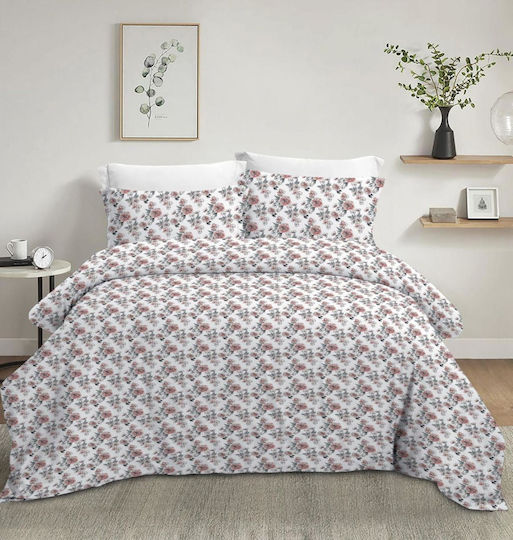 Olia Home Σετ Μονό 3τμχ 170x260εκ. Λευκό Olia Home Σετ Μονό 3τμχ 170x260εκ. Λευκό