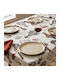 Xionoula Home White Tablecloth 140x220cm