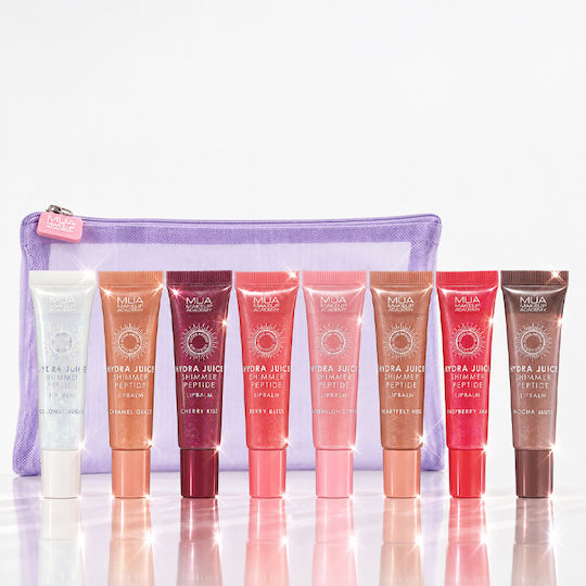 MUA Σετ Lip Balms με Shimmer 7τμχ