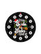 Koupakoupa Dear Santa My Sister Did It Wooden Wall Clock Ø20cm
