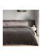 Das Home Κουβέρτα Fleece Μονή 160x220εκ. Dark Grey