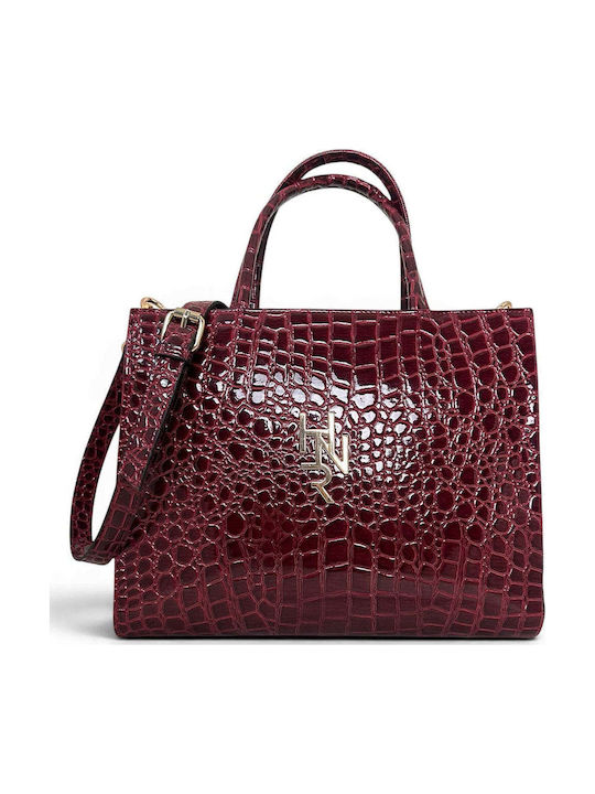 Γυναικεία Τσάντα Ώμου Tote Strict Croco Glos Μπ...
