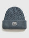 Beanie Men's Knitted Beanie in Grey