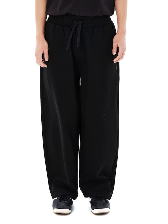 Emerson Παντελόνι Φόρμας Baggy Μαύρο