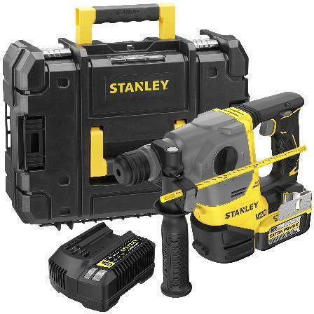 Stanley SFMCH910R1T Ciocan rotopercutor cu Acumulator Brushless 18V 1x6Ah cu Prindere SDS Plus