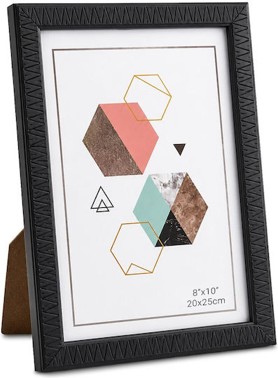 HOMie Plastic Photo Frame with Black Frame
