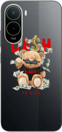 Калъф Cash Is King от прозрачен силиконов TPU за Xiaomi Redmi A7 Pro