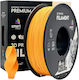 Smart Print Prof Lab Filament pentru Imprimante 3D 1kg Diametru 1.75 Mm Greutate 1 Kg Temperatură PLA+ Portocaliu