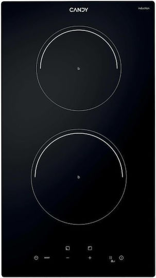 Domino Induction Cooktop Freestanding with Lock Function 29x52cm