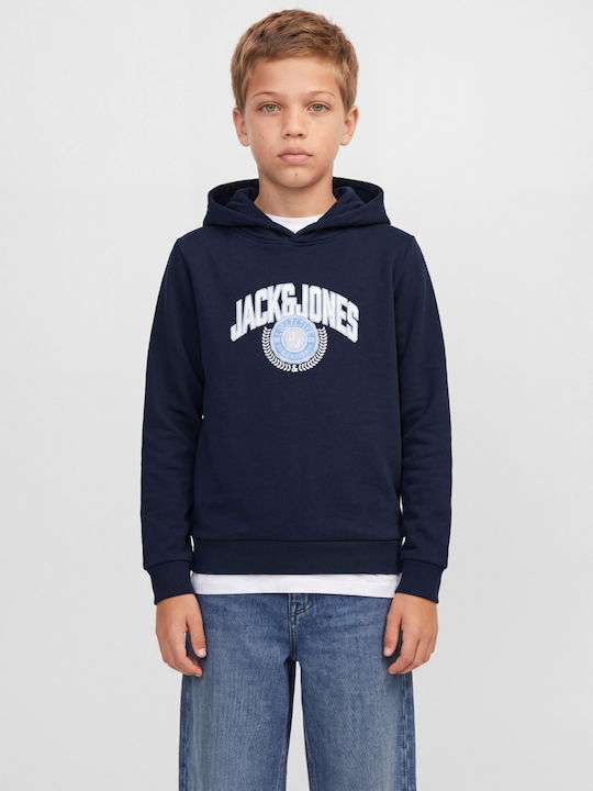 Jack & Jones Παιδικό Φούτερ με Κουκούλα και Τσέ...