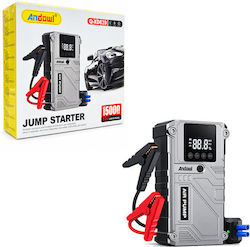 Andowl Q-XD639 Demaror Portabil Pentru Baterii Auto și de Motocicletă 15000mAh cu Baterie Externă / USB / Pompă 12V Andowl Q-XD639 Demaror Portabil Pentru Baterii Auto și de Motocicletă 15000mAh cu Baterie Externă / USB / Pompă 12V