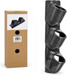 Dreifache Instrumentenhalterung fürs Auto Gauge Pod Carbon Look 49 cm Triple Car Gauge Pod Holder Carbon Look Tf252479